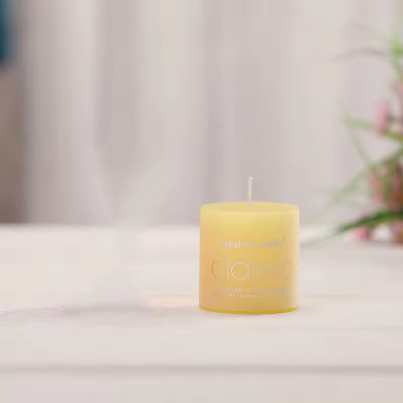 Natural Plant Scented Classic Cylindrical Candles Lavender Red Rose Vanilla Ocean Green Tea Sakura Fragrant Holiday Party Candle