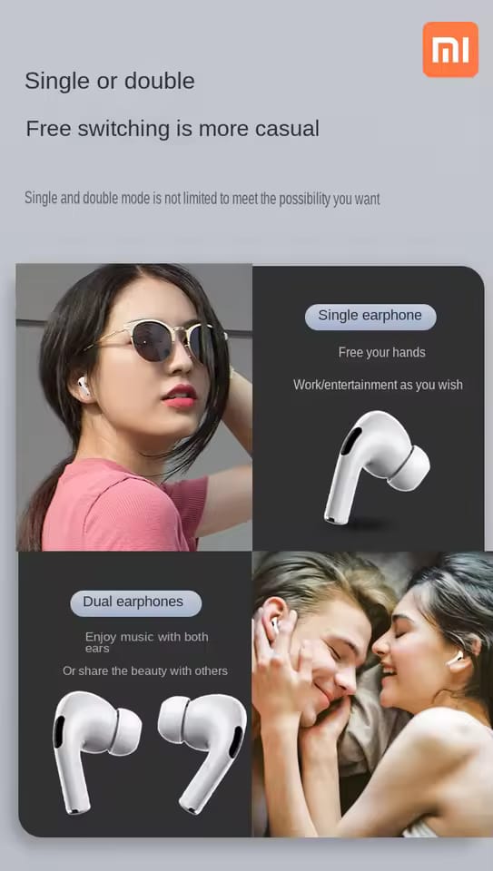 Xiaomi Bluetooth Earphone Wireless Earbuds Bluetooth in-Ear Headsets Wireless Earbuds Wireless Headphones Built-in MicXiaomi Bluetooth Earphone Wireless Earbuds Bluetooth in-Ear Headsets Wireless Earbuds Wireless Headphones Built-in Mic